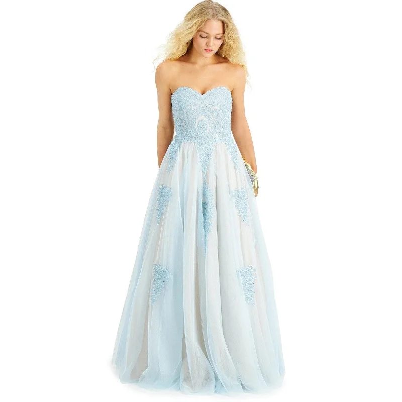 Say Yes To The Prom Junior's Beaded Corset Back Gown Blue Size 13 Best-selling unclassified dresses Say Yes To The Prom Junior's Beaded Corset Back Gown Blue Size 13 Best-selling unclassified dresses