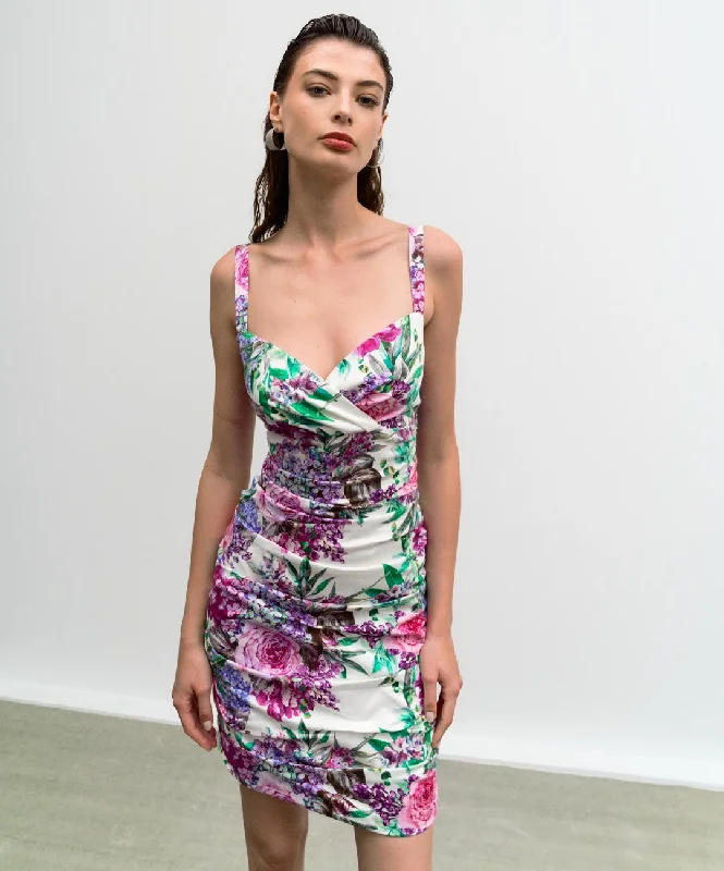 ACCESS FASHION 3027 Floral pencil dress