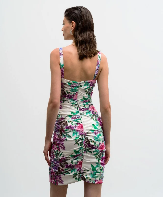 ACCESS FASHION 3027 Floral pencil dress