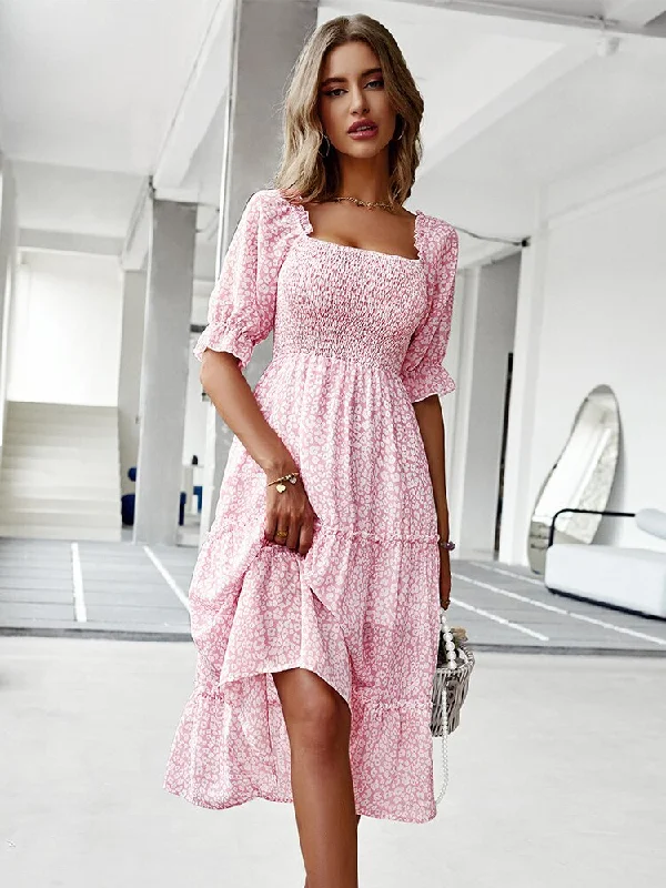 FashionSierra - Elegant Boho Chiffon Party Beach Summer Dress