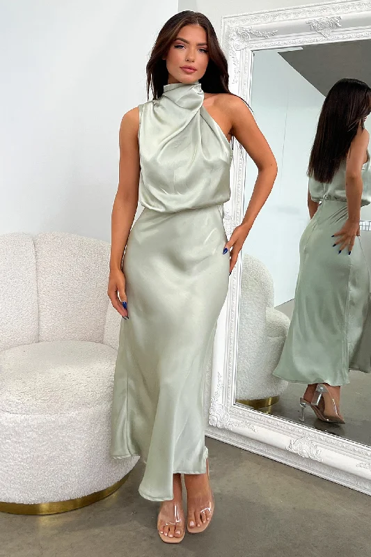 Santorini Maxi Dress - Sage