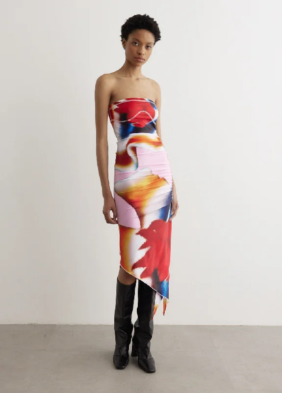 Tritonia Strapless Dress