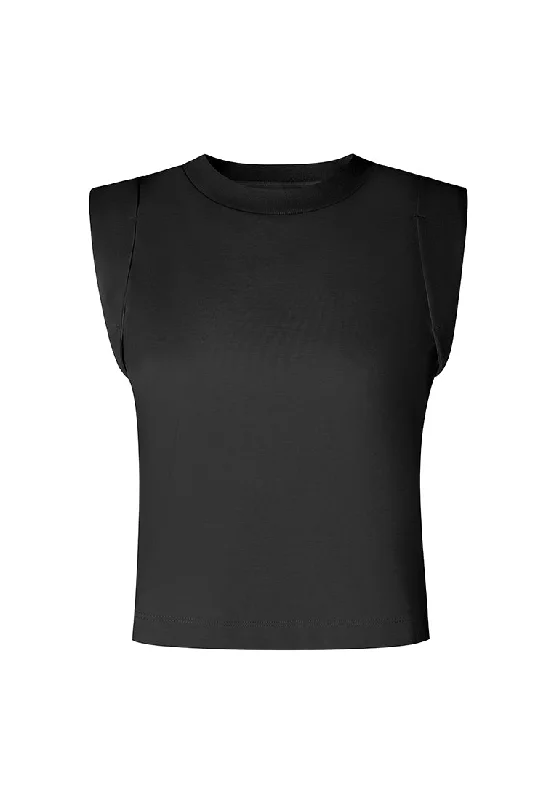 Manhattan Crease-free Asymmetric Sleeveless Top