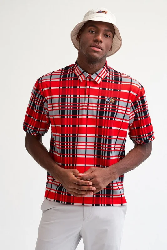 Tartan Plaid Check PoloT-Shirt(Tartan Plaid Check Polo T-shirt)