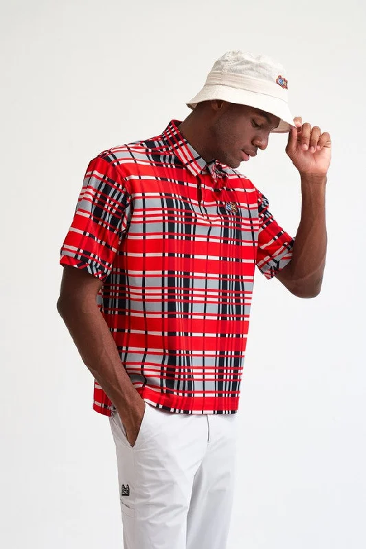 Tartan Plaid Check PoloT-Shirt(Tartan Plaid Check Polo T-shirt)