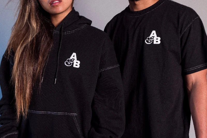 Above & Beyond Contrast Stitch Hoodie