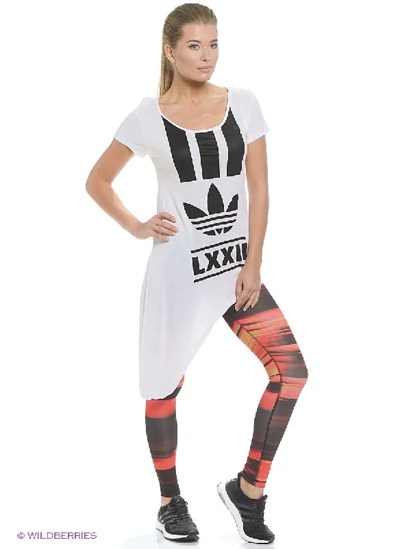 ADIDAS ORIGINALS Berlin Edgy Striped T-Shirt AB2661