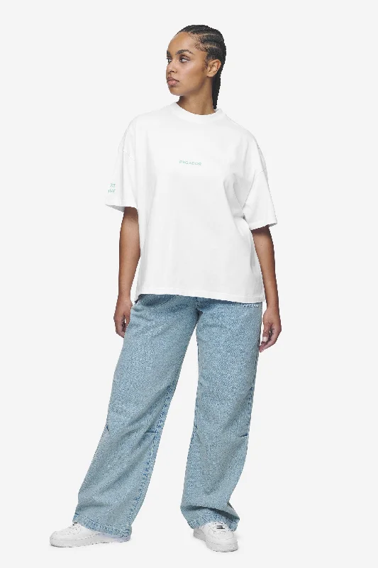 Aleja Heavy Oversized Tee White