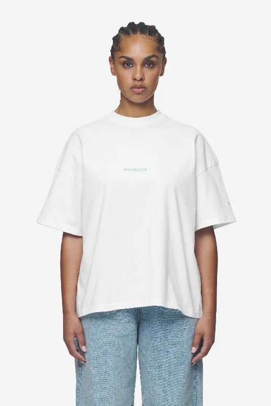 Aleja Heavy Oversized Tee White