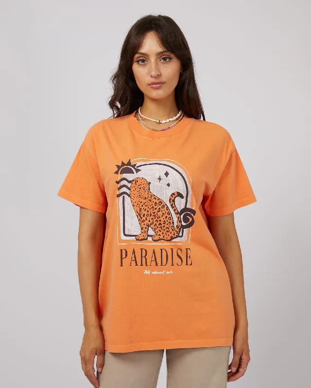 All About Eve Paradise Found Tee - Orange