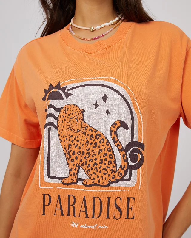 All About Eve Paradise Found Tee - Orange