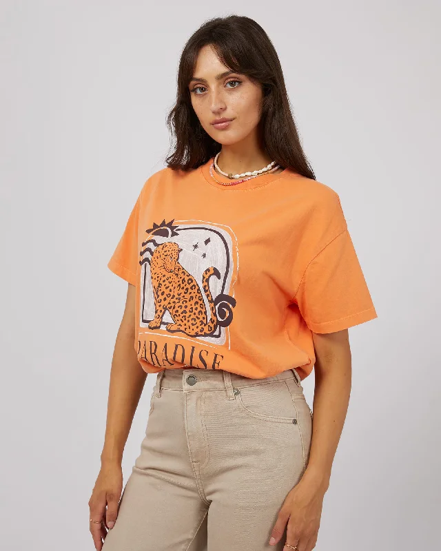 All About Eve Paradise Found Tee - Orange