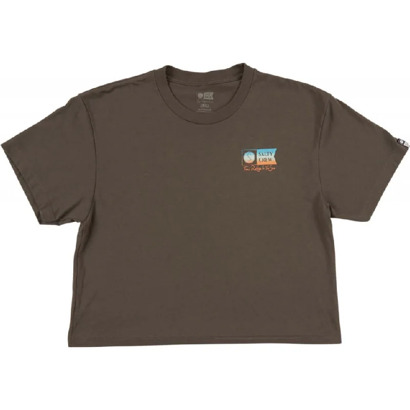 Alpha Gradient Skimmer S/S Tee - Charcoal