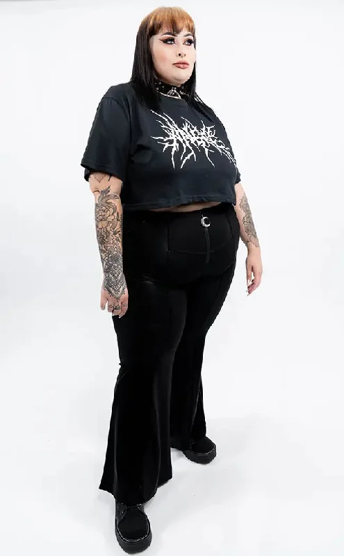 Angel Metal Crop Tee | Plus Size