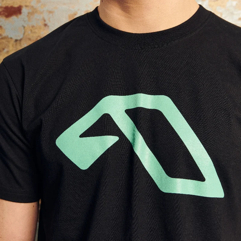 Anjuna Classic Tee / Black & Teal