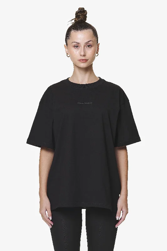 Beverly Logo  Oversized Tee Black Gum