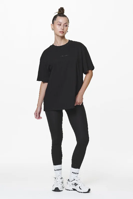 Beverly Logo  Oversized Tee Black Gum