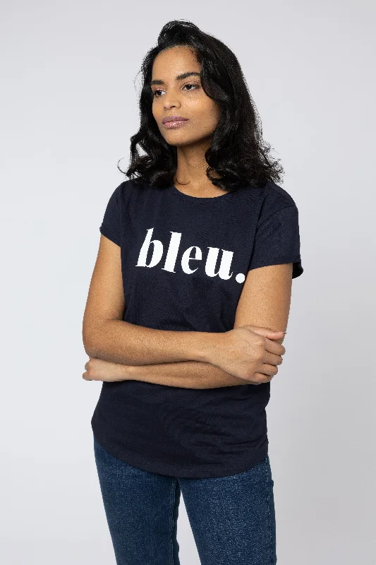 BLEU NEAT FIT T-SHIRT