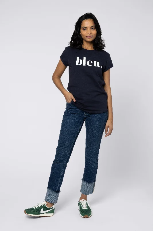 BLEU NEAT FIT T-SHIRT