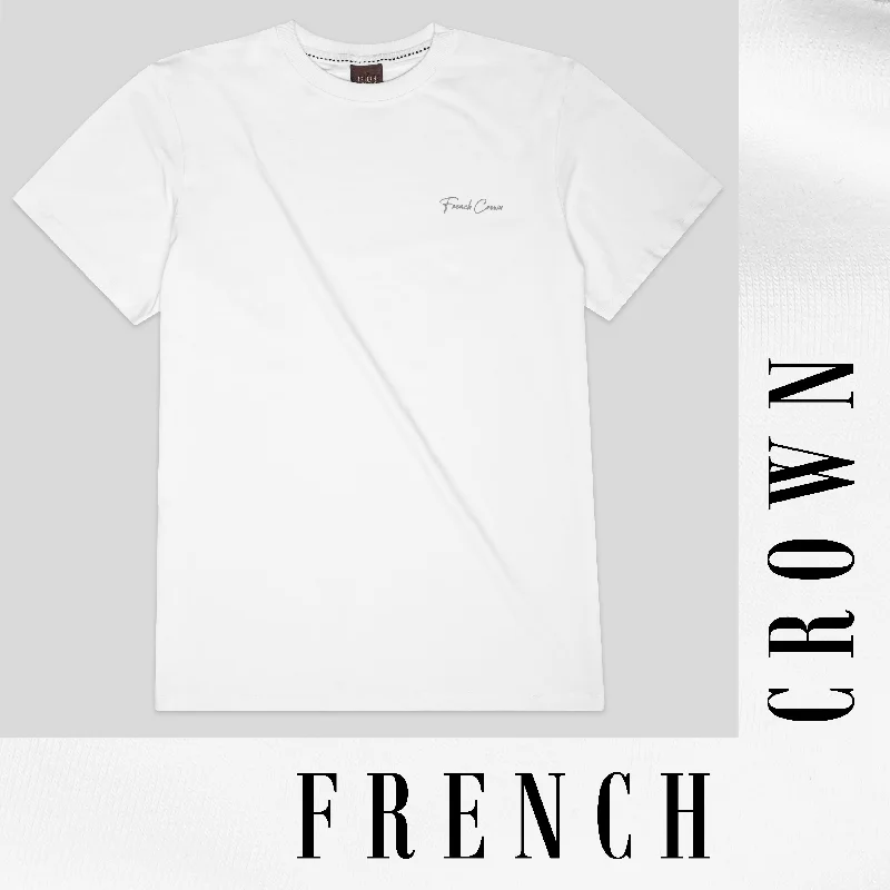 Bright White Premium Cotton T-Shirt