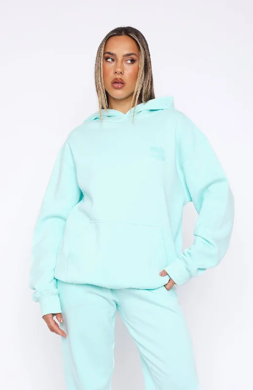 Capsule 9 Star Of The Moment Oversized Hoodie Mint