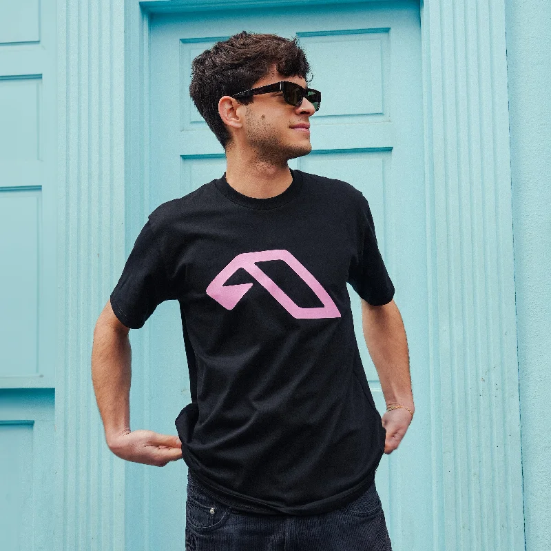 Anjuna Classic Tee / Black & Pink