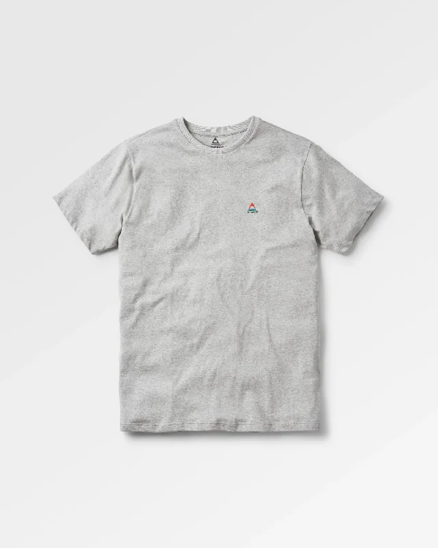 Classic Logo Recycled Cotton T-Shirt - Mid Grey Marl