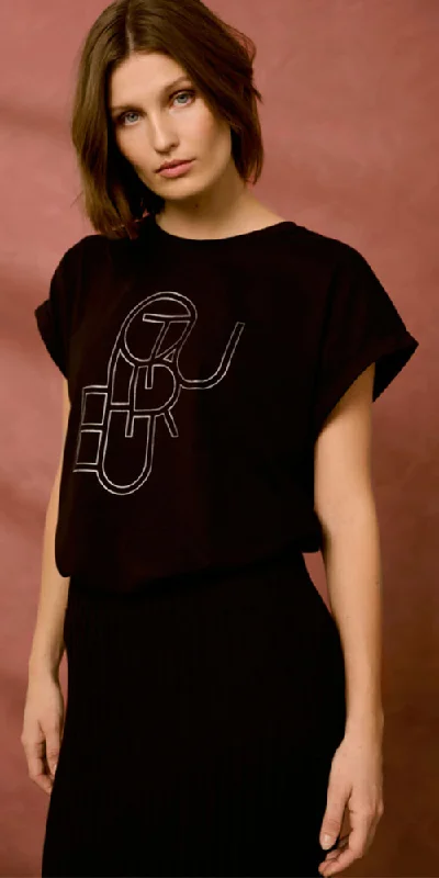 Culture Logo Tee, black