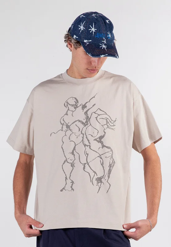 Dancers Heavyweight T-Shirt - Mushroom