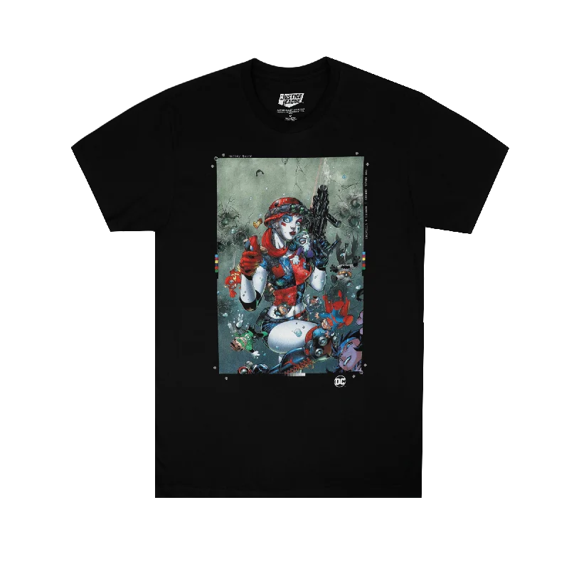 Jim Lee Harley Quinn Black Tee