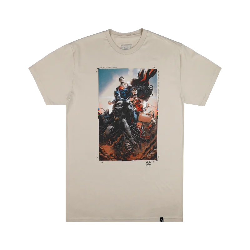 Justice League Natural Tee