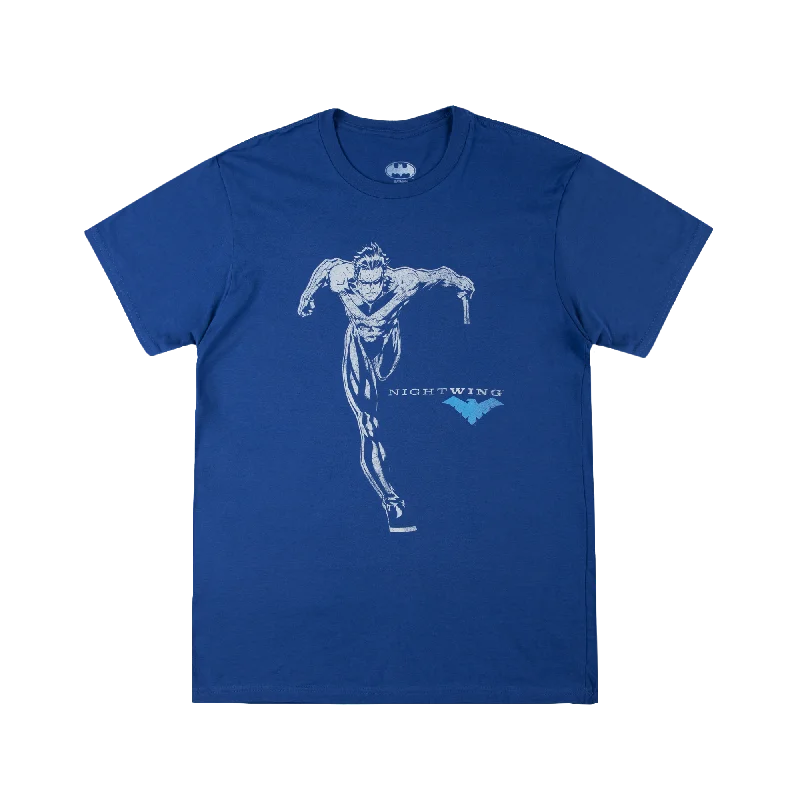 Nightwing & Escrima Sticks Royal Tee