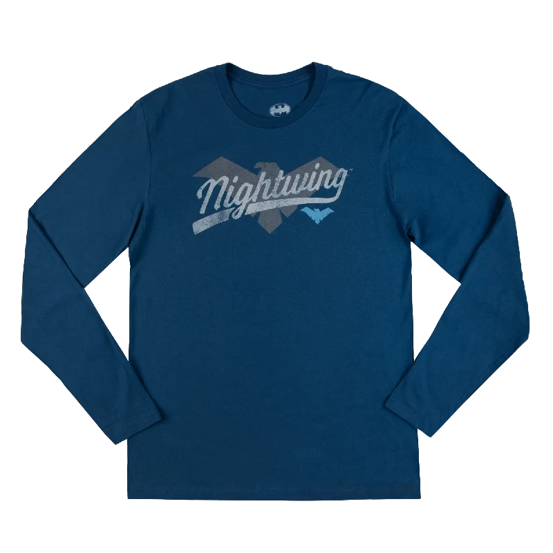 Nightwing Icon Blue Long Sleeve