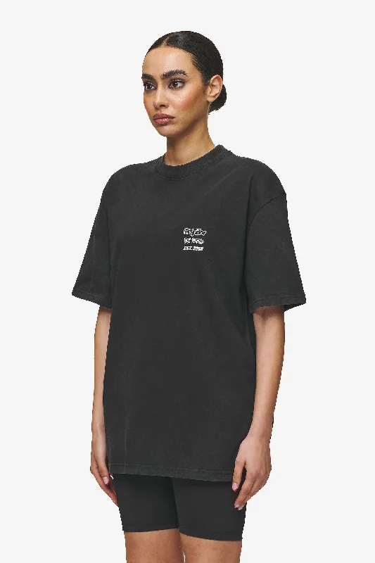 Denaud Oversized Tee Vintage Black