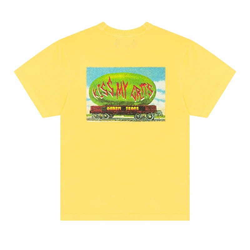 Denim Tears - Men's Giant Fruit T-Shirt - (Yellow)