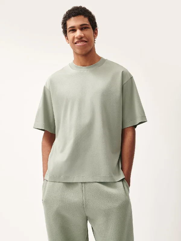 DNA Oversized T-Shirt—moss green