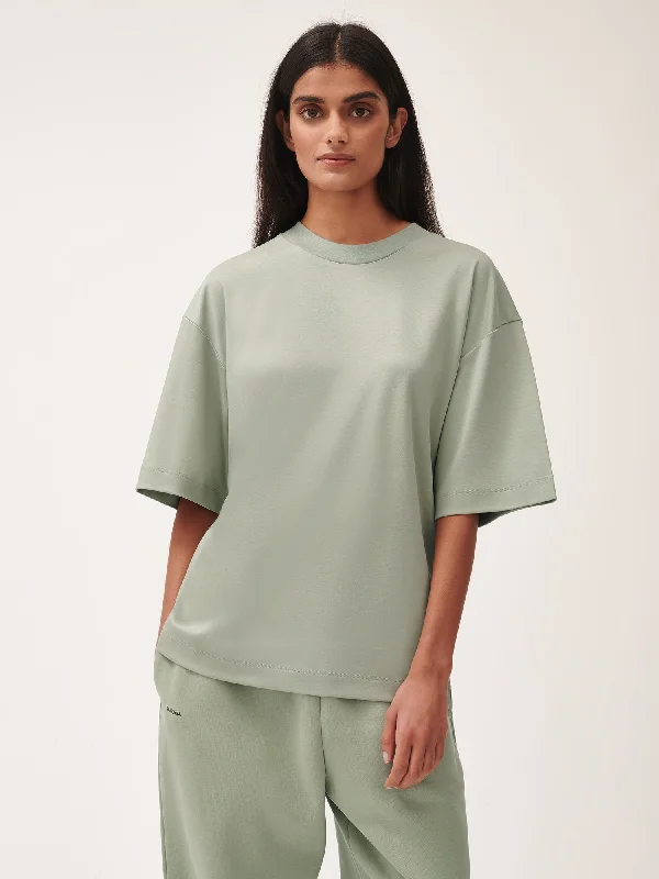 DNA Oversized T-Shirt—moss green