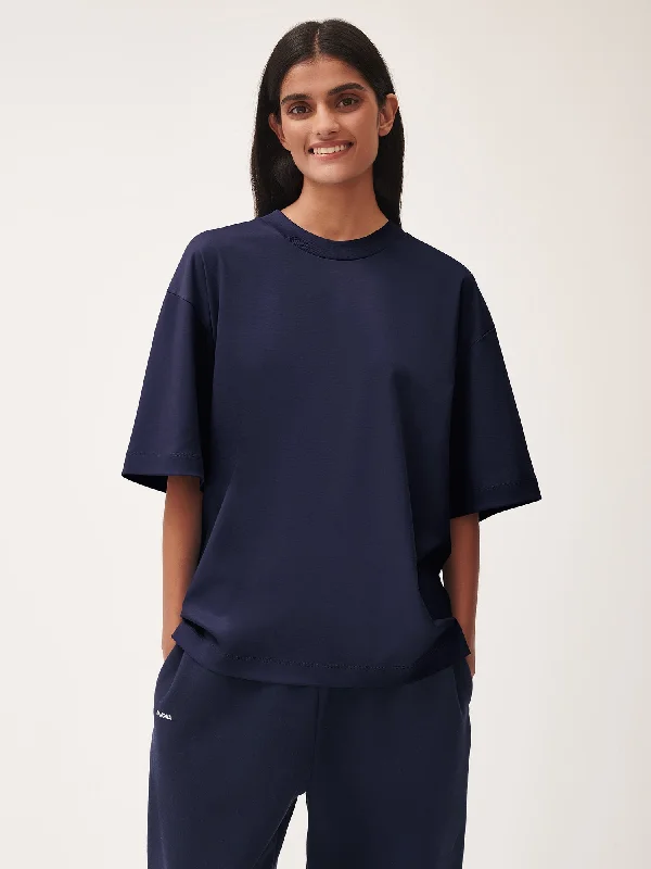 DNA Oversized T-Shirt—navy