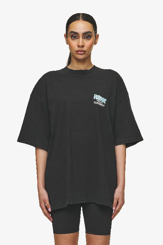 Farrar Boxy Tee Vintage Black