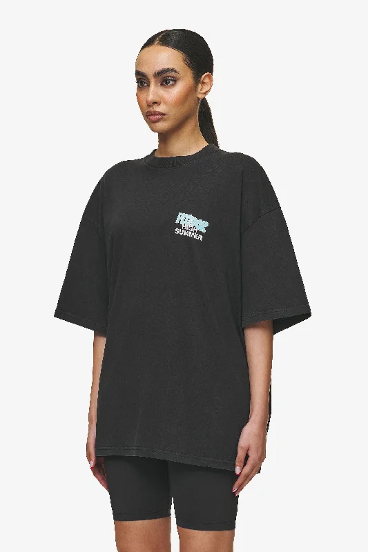 Farrar Boxy Tee Vintage Black