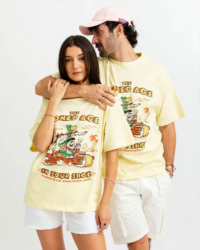 Flinstones Printed Oversized Tee