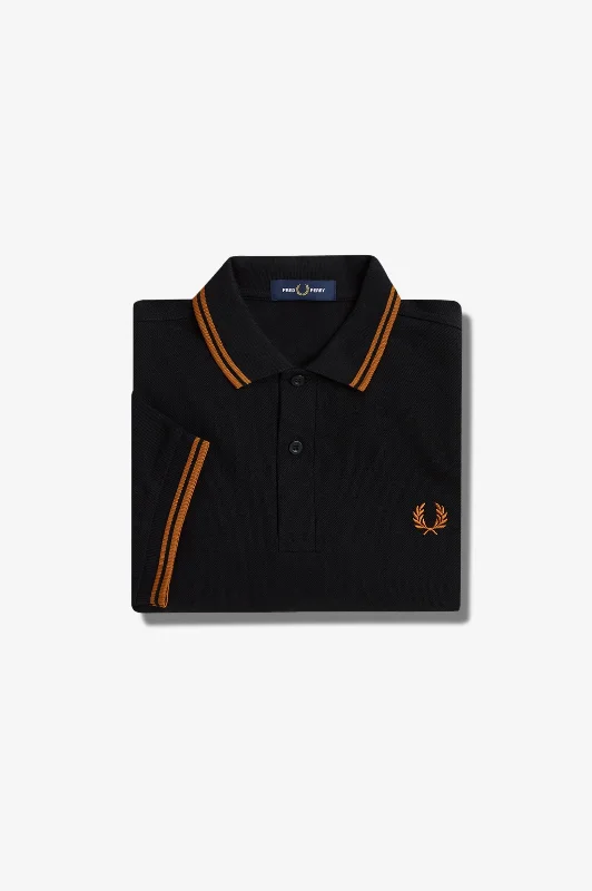 Fred Perry Polo Black / Nut Flake / Nut Flake