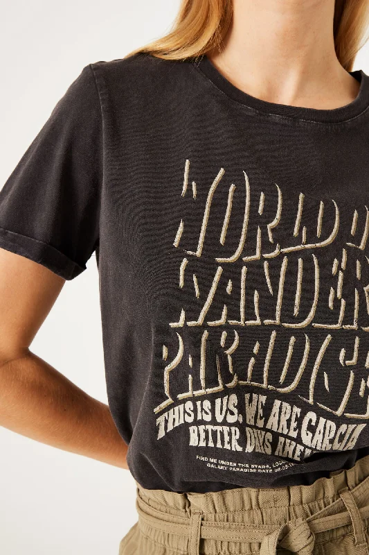 Garcia World Of Paradise Tee - Anthracite