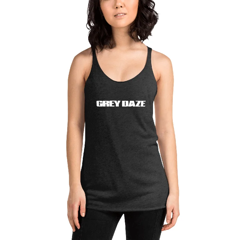 Grey Daze Logo Women's Racerback Tank