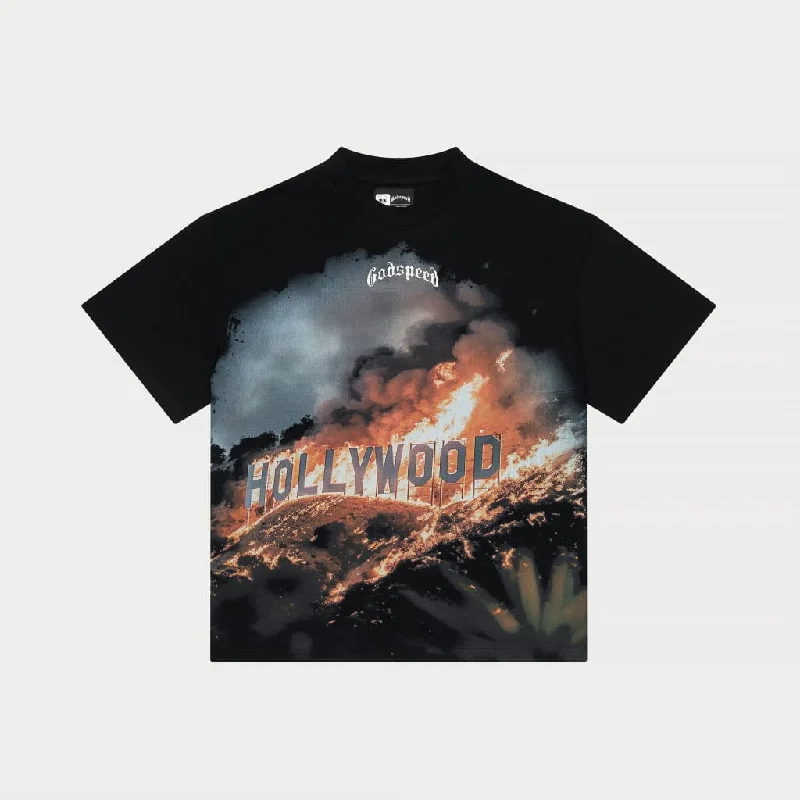 Hollywood Inferno T-Shirt (Black No Wash)