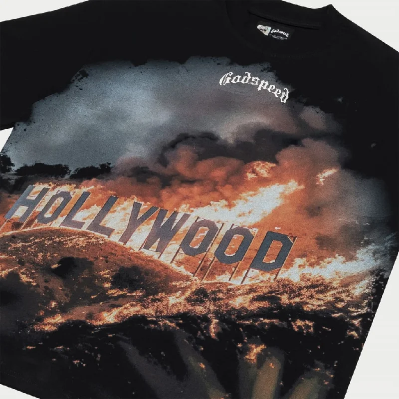 Hollywood Inferno T-Shirt (Black No Wash)