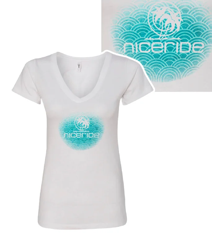 Good Vibes - Next Level Women's V-Neck Shirt