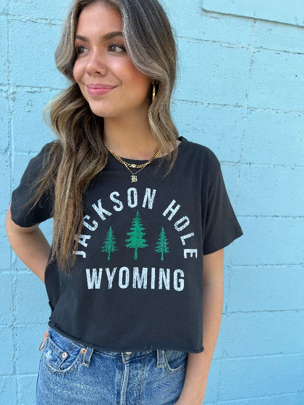 Jackson Hole Crop Tee