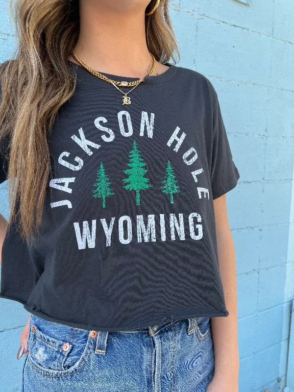 Jackson Hole Crop Tee