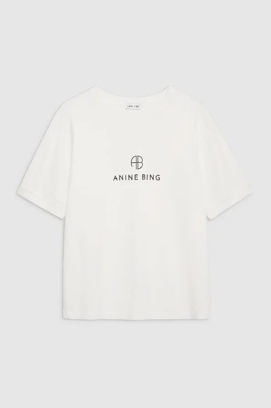 Jaylin Tee Monogram - Ivory